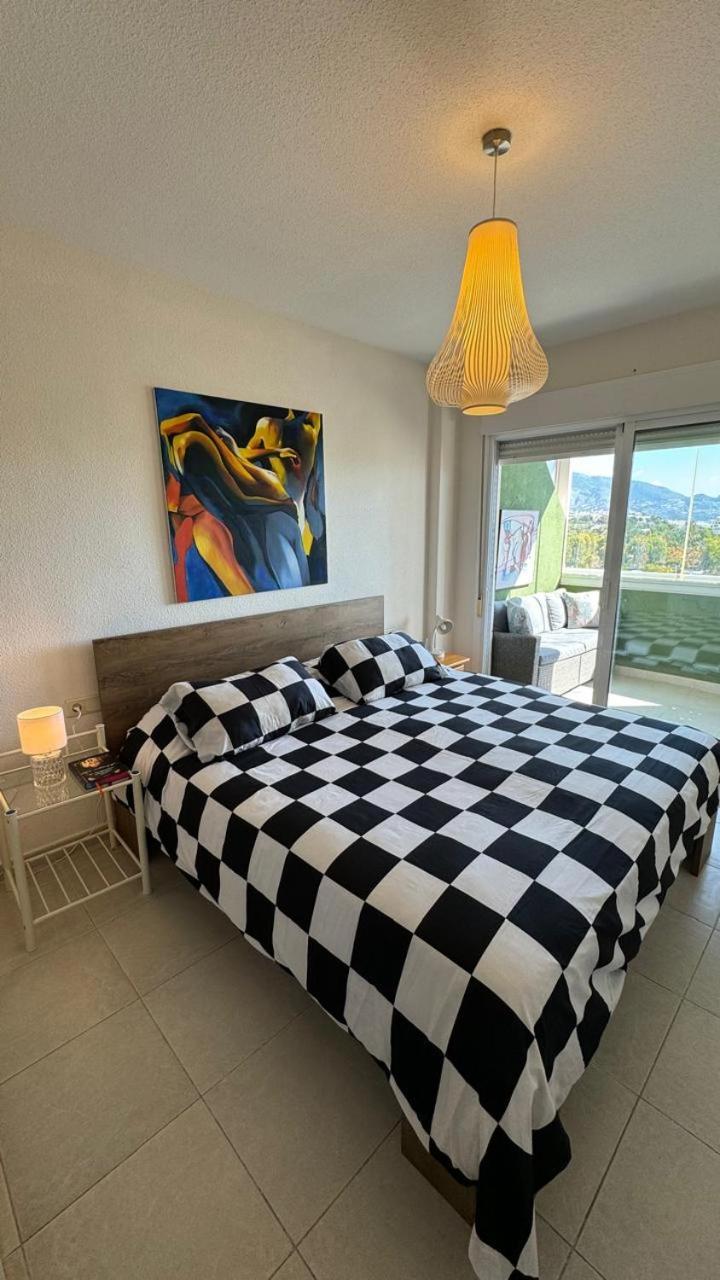 Penthouse In Albir With Sea Views, 100M From Beach 阿尔比尔 客房 照片